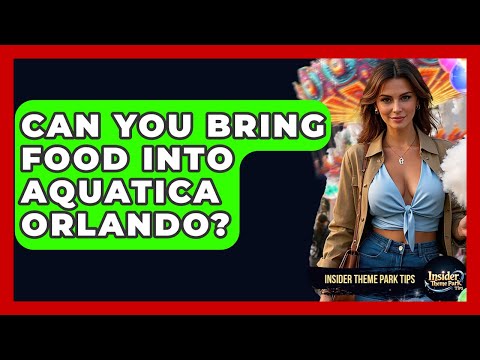 Can You Bring Food Into Aquatica Orlando? - Insider Theme Park Tips