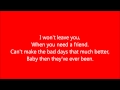Gary Allan - I Can Love You (Lyrics)