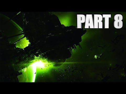Alien: Isolation Walkthrough Part 8 - Relentless Alien! - Gameplay Review Let's Play Xbox One