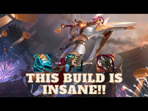 ABUSE THIS BUILD BEFORE THEY NERF!! MOST BROKEN FIORA BUILD!!