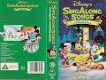Sing Along Songs Very Merry Christmas Songs 1992 UK VHS