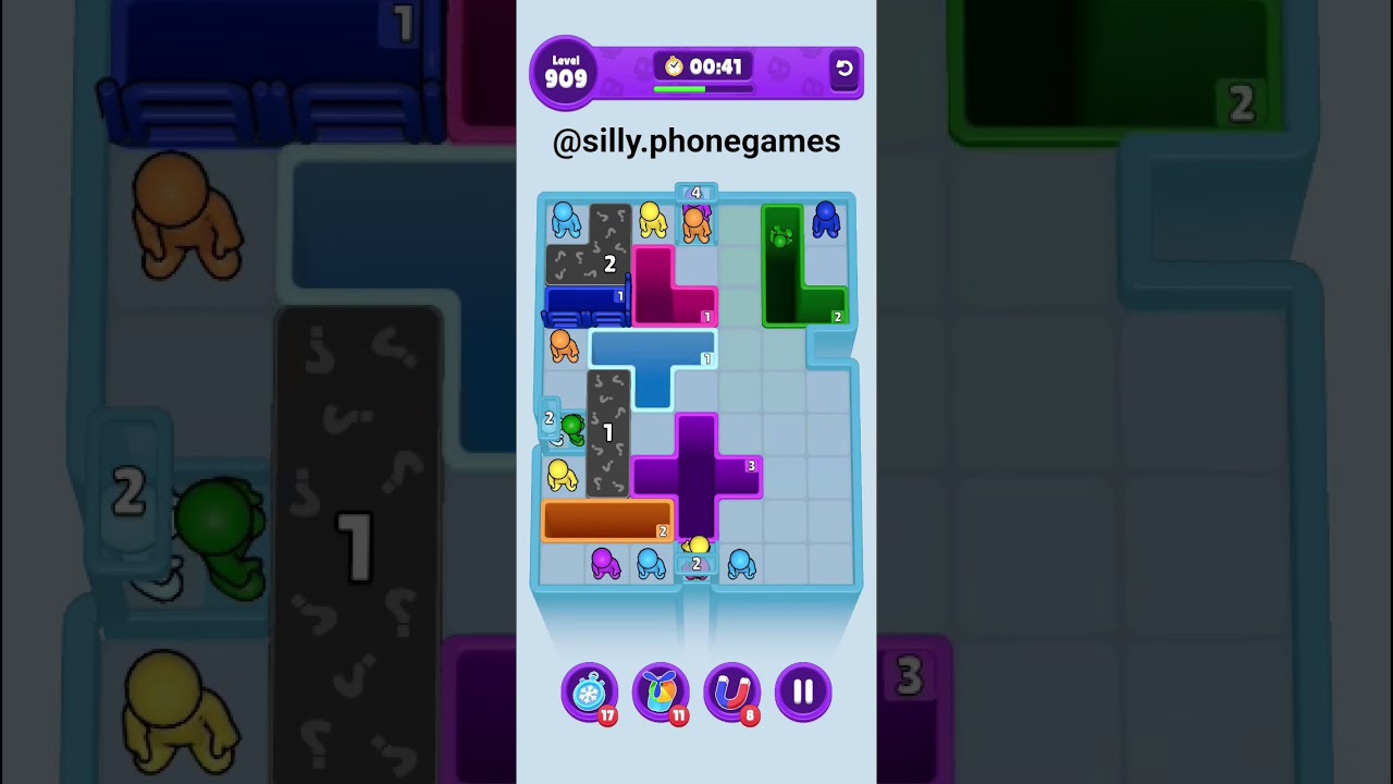 Drop Away Level 909 Walkthrough Solution