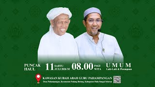 Download lagu SPESIAL CERAMAH TUAN GURU AHMAD RIFANI | HAUL KE-6 ABAH GURU PAHAMPANGAN TGH MUHAMMAD HARLI BIN HANI mp3