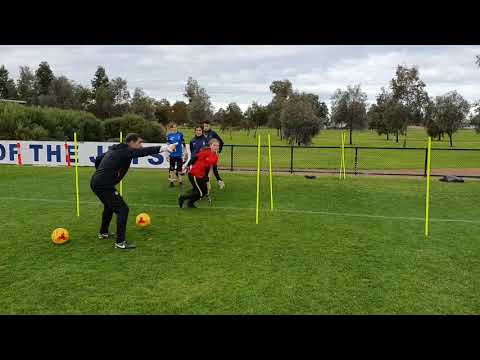 Emma Swift Goalkeeper Training with Tony Parks