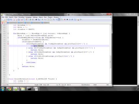 Programming A Chess Engine in C Part 48 - Parsing a move from user / GUI