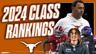 Ranking Texas' top five position group hauls from the 2024 class