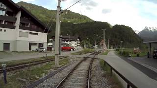 preview picture of video 'Montafonerbahn Bludenz - Schruns'
