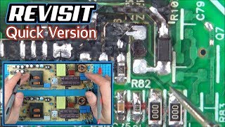 REVISIT : PS4 Slim Faulty Power Supply ADP-160ER (QUICK VERSION)