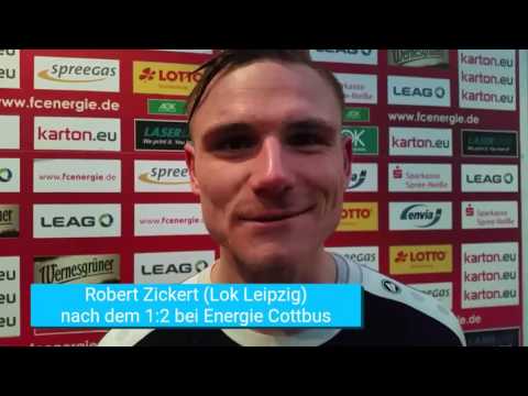 Lok-Kapitän Robert Zickert nach der 1:2-Niederlage bei Energie Cottbus