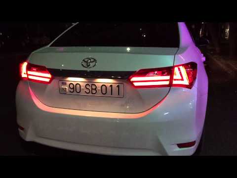 Toyota Corolla 2014 New All Tail-Light