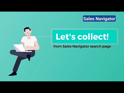 Let's collect!.. from Sales Navigator search