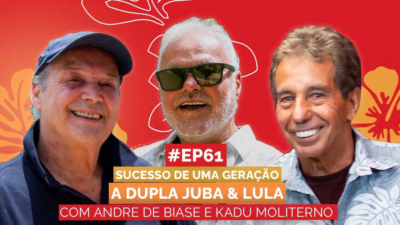 ANDRÉ DE BIASE E KADU MOLITERNO , "JUBA & LULA" | A DUPLA QUE MARCOU UMA GERAÇÃO | Aloha Podcast #61