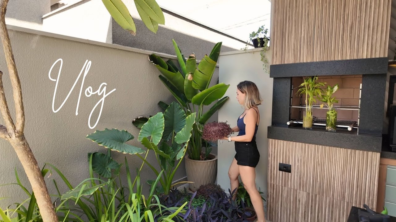 Cuidando do meu jardim 🌱🏡 Mudança de ciclo 🩷 Quero desacelerar….