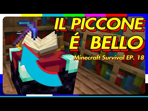 Il Piccone PERFETTO (no clickbait) | MINECRAFT SERVIVAL EP.18 |MCPE Bedrock PS4