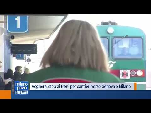 Voghera, estate di blocchi della circolazione  sulle linee ferroviarie per Alessandria e Genova