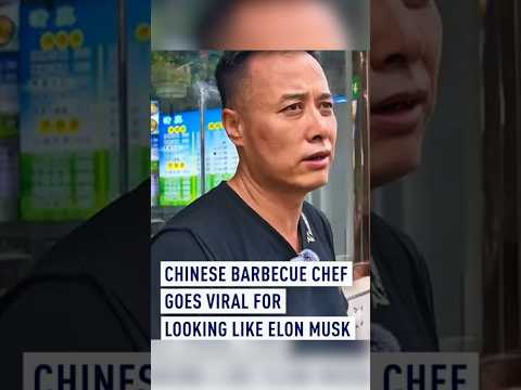 Chinese barbecue chef goes viral for looking like Elon Musk