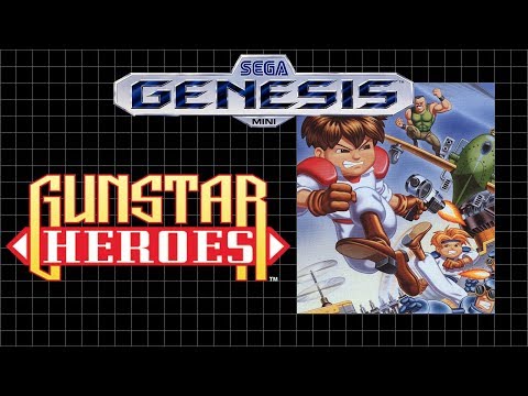 "Fire Is Very Effective in Close Combat" - Gunstar Heroes - Sega Genesis Mini