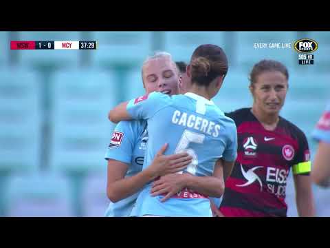 Westfield W-League 2018/19 Round 9: Western Sydney Wanderers 1 - 2 Melbourne City