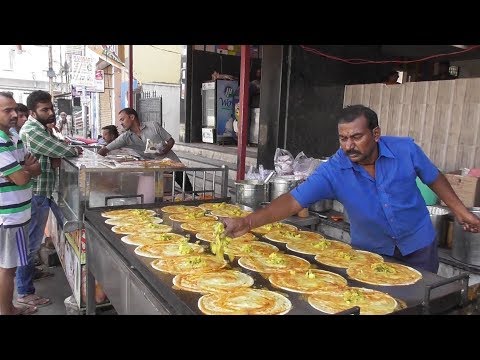 It's a Breakfast time in Hyderabad Street -SRI SAI KRISHNA Meals & Tiffins-100 Dosa Finished an Hour Video