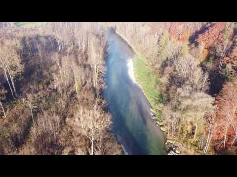 #001 Drohnenflug über die Alz bei Wiesmühl (Full HD)