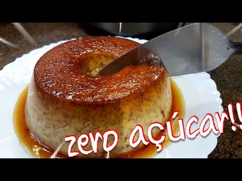 Receita delícia: pudim de banana sem açúcar