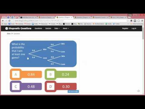 Maths Misconceptions: Tree Diagrams - Diagnostic Question of the Week 22