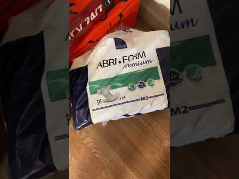 Adult Diapers for Exercise- Abena Abri Form M2 (#shorts)