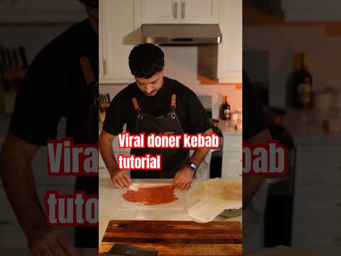 I made the viral doner kebab in the AIR FRYER