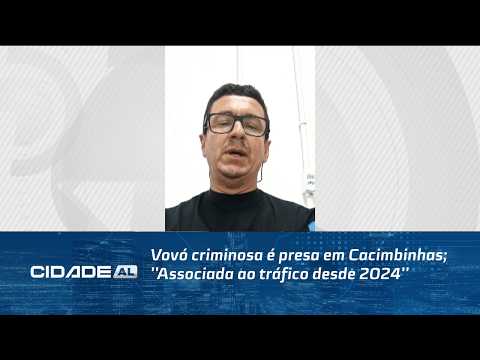 Vovó criminosa é presa em Cacimbinhas; ''Associada ao tráfico desde 2024''