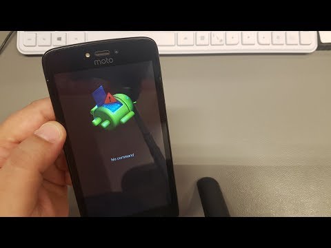 💥 Hard reset Moto C XT1754. Unlock pin, pattern, password lock.