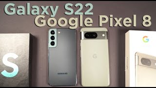 Google Pixel 8 Vs Samsung Galaxy S22 | Size Comparison