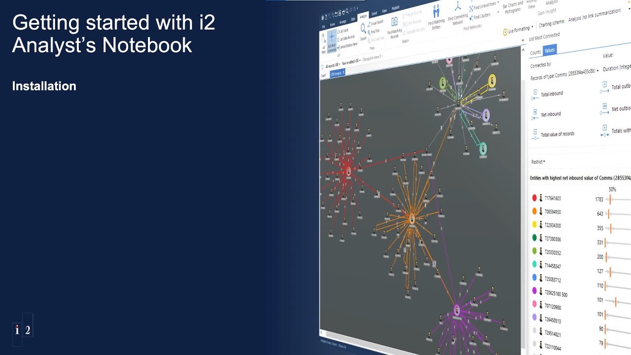 1 - Getting Started with i2 Analyst's Notebook - Installation