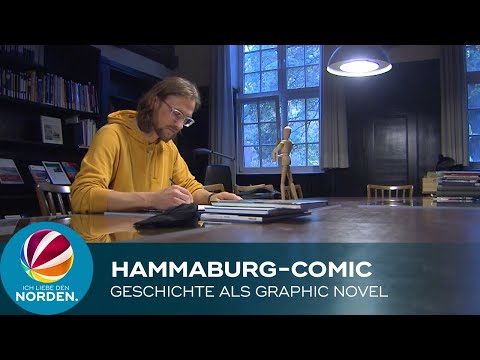 Legendäre Hammaburg: Künstler zeigt Hamburger Entstehungsgeschichte als Comic