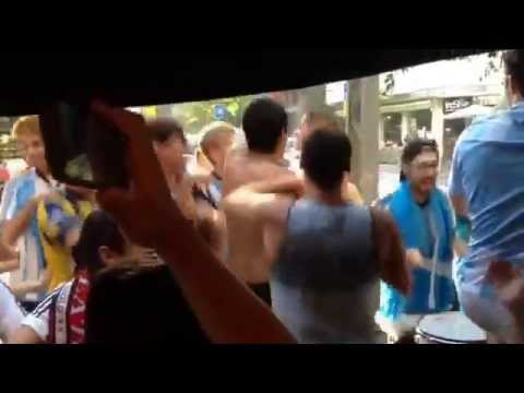 Quilombo Argentina vs Bélgica mundial2014 tlv israel