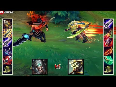 MASTER YI vs TRYNDAMERE FULL BUILD FIGHTS & Best Moments!