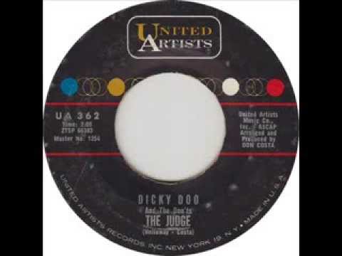 Dicky Doo & The Don'ts - The Judge / A Little Dog Cried (UA 362) 1961