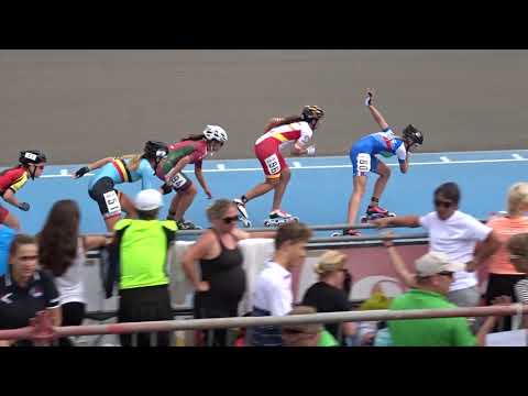01000m sen ladies 1/2 final 2 (European Championships Inline Skating 2018)
