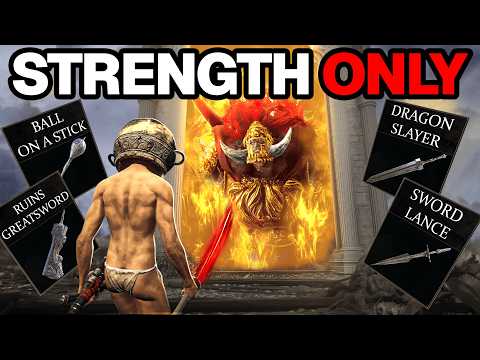 Elden Ring Randomizer but I'm ONLY LEVELING STRENGTH