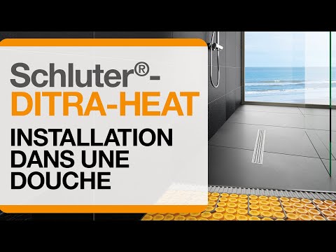 , title : 'Comment installer le système de plancher chauffant  électrique DITRA-HEAT dans une douche.'