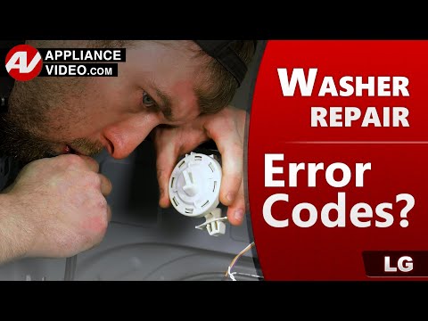 Washer Repair - Pressure Sensor Error Code PE - Pressure Switch - Troubleshooting & Diagnostics