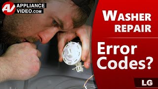 Washer Repair: Pressure Sensor Error Code PE - Pressure Switch Troubleshooting & Diagnostics