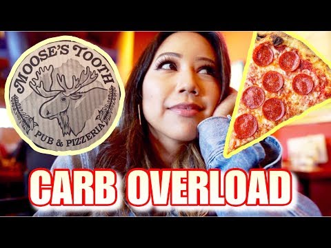 MOOSE'S TOOTH PIZZA - (BEST PIZZA IN ANCHORAGE ALASKA!)  RAW VLOG #moosestoothpizza
