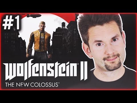 CO ZA CHORA GRA! Wolfenstein II: The New Colossus | #1 PREMIERA