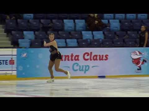 2017 Santa Claus Cup  : Morgan FLOOD(AZE) - FS SENIOR LADIES, Short program