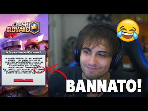 BLUR VIENE BANNATO su CLASH ROYALE per 30 GIORNI dopo AVER INSULTATO uno SPAGNOLO 😂