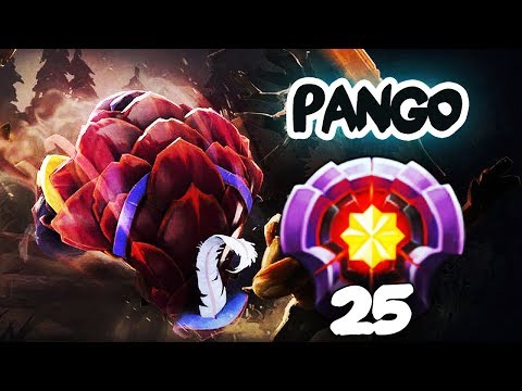 FIRST LEVEL 25 PANGOLIER DIVINE RANK - Dota 2 EPIC Gameplay Compilation