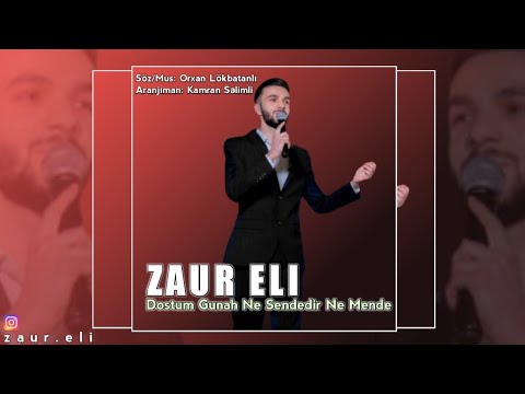 Zaur Eli - Dostum Gunah | Azeri Music [OFFICIAL]