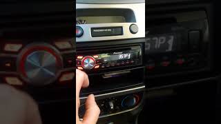 Changing time on Pioneer car stereo