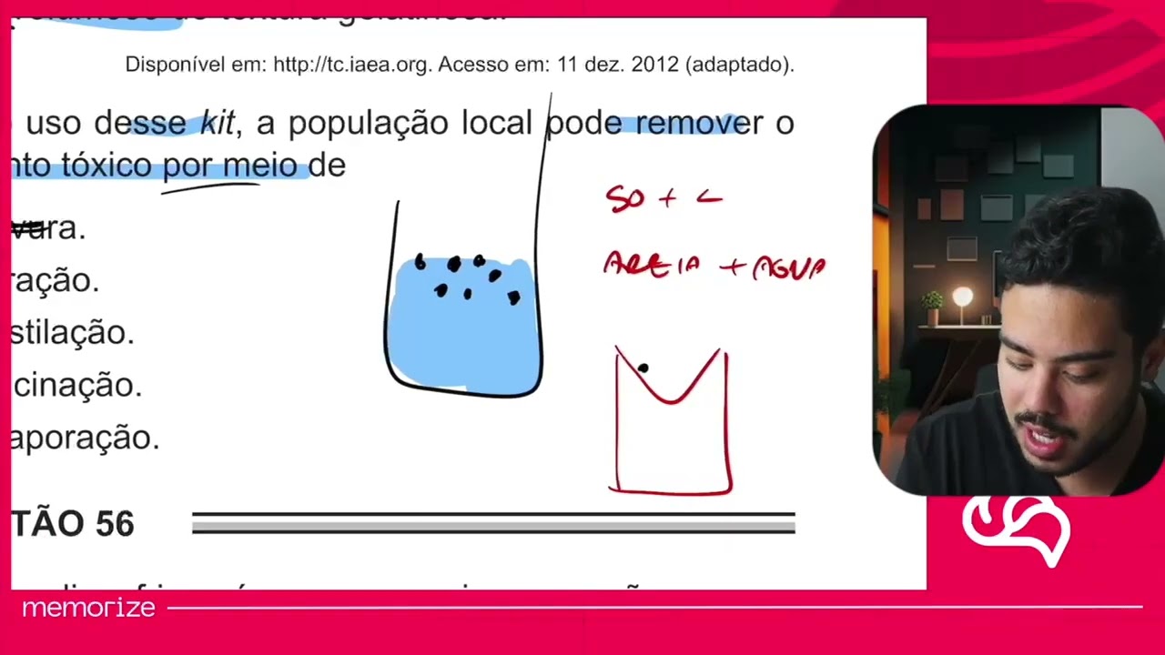 Resolução em Vídeo — Questão 55 ENEM 2016 PPL