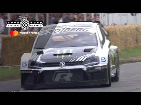 Petter Solberg's rugged FOS shootout run in 600hp Polo WRX